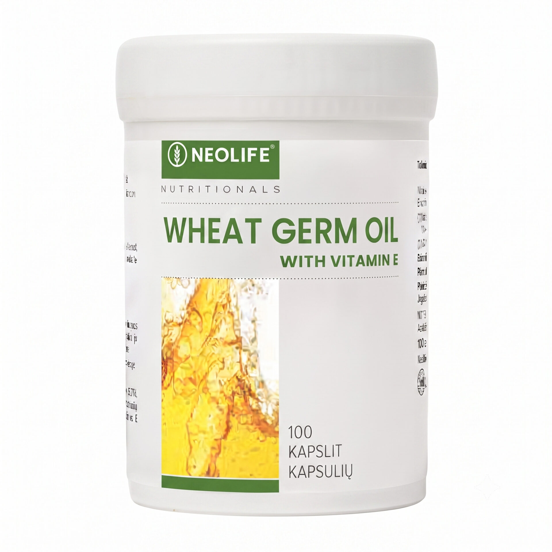 Wheat Germ Oil with vitamin E, maisto papildas Wheat Germ Oil with vitamin E, maisto papildas