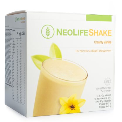 NeoLifeShake baltyminis kokteilis vanilės skonio