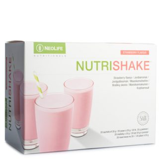 Nutrishake, braškių skonio kokteilis