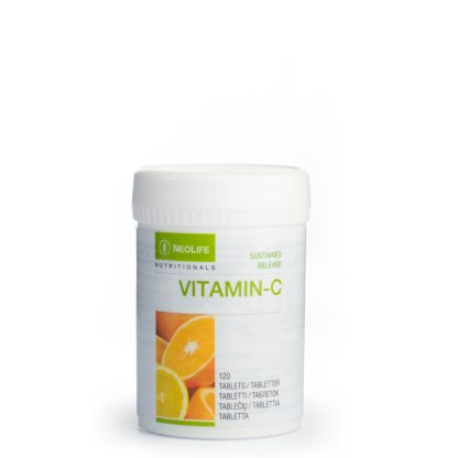Sust. Rel. Vitamin-C, maisto papildas su vitaminu C