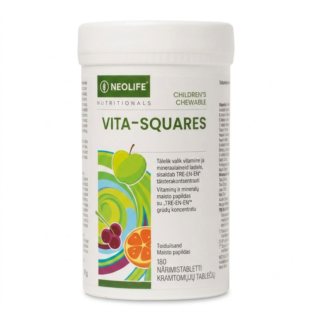 Vita Squares maisto papildai vaikams Vita Squares maisto papildai vaikams
