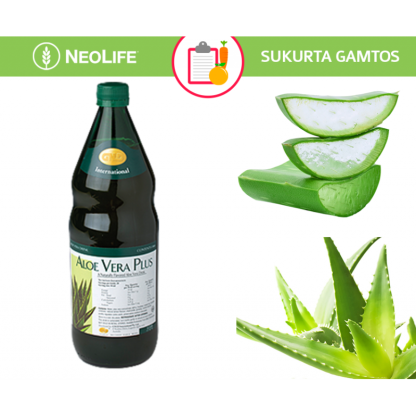 Aloe Vera Plus, alavijų gėrimas 1 litras