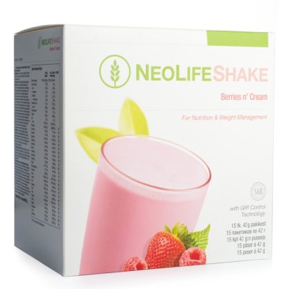 NeoLifeShake baltyminis kokteilis uogų skonio